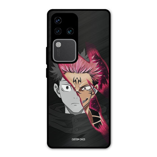 Yuzi Plus Sukuna Vivo V30 Pro Mobile Back Cover - Anime PrintShield Case