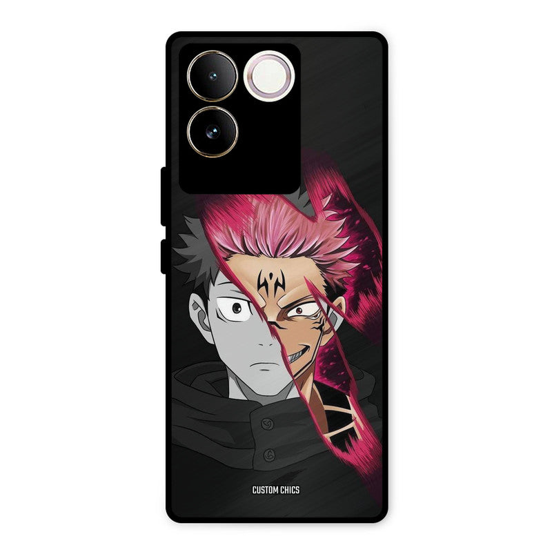 Yuzi Plus Sukuna iQOO Z7 Pro Mobile Back Cover - Anime PrintShield Case