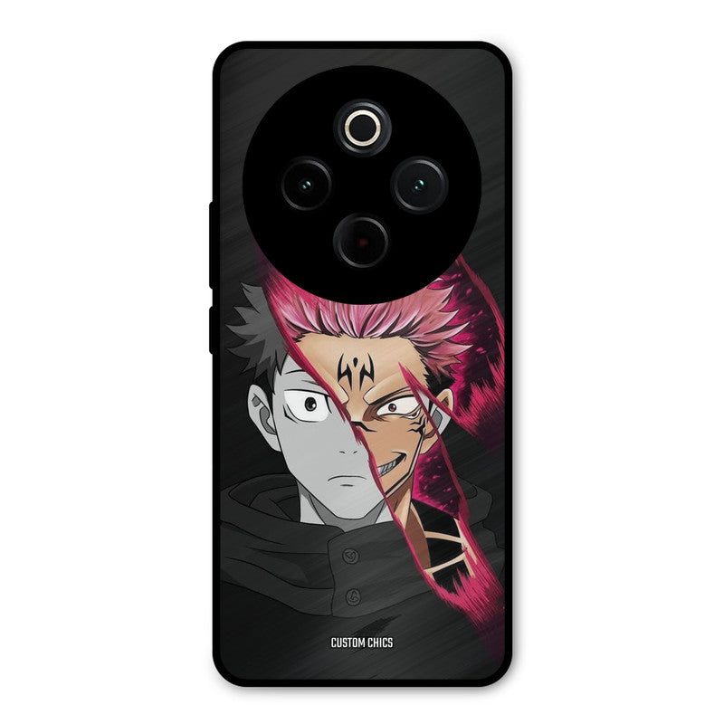 Yuzi Plus Sukuna iQoo Z10 Mobile Back Cover - Anime PrintShield Case