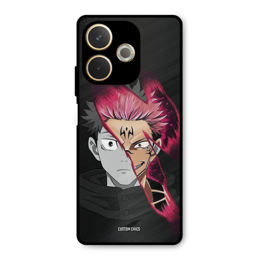 Yuzi Plus Sukuna Oppo A5 Pro Mobile Back Cover - Anime PrintShield Case