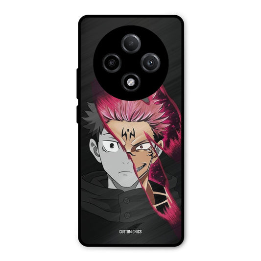 Yuzi Plus Sukuna Oppo F27 Pro Plus 5G Mobile Back Cover - Anime PrintShield Case