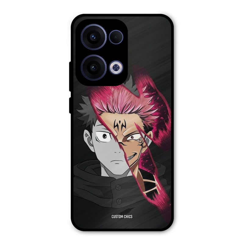 Yuzi Plus Sukuna Oppo Reno 13 5G Mobile Back Cover - Anime PrintShield Case