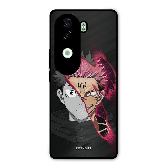 Yuzi Plus Sukuna Vivo V40e Mobile Back Cover - Anime PrintShield Case