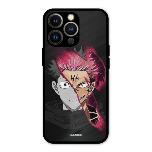 Yuzi Plus Sukuna iPhone 13 Pro Max Mobile Back Cover - Anime PrintShield Case