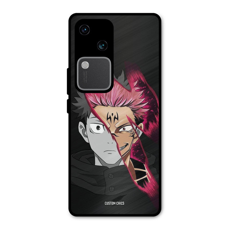 Yuzi Plus Sukuna Vivo V30 Mobile Back Cover - Anime PrintShield Case
