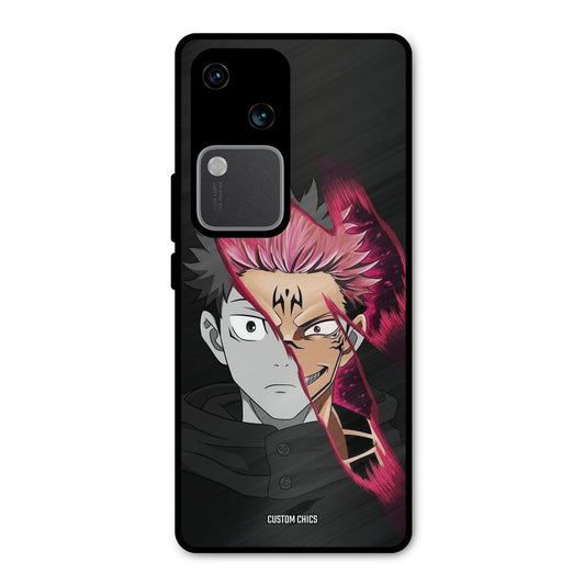 Yuzi Plus Sukuna Vivo V30 Mobile Back Cover - Anime PrintShield Case