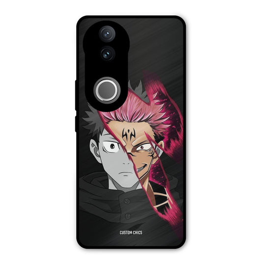 Yuzi Plus Sukuna Vivo V50e Mobile Back Cover - Anime PrintShield Case