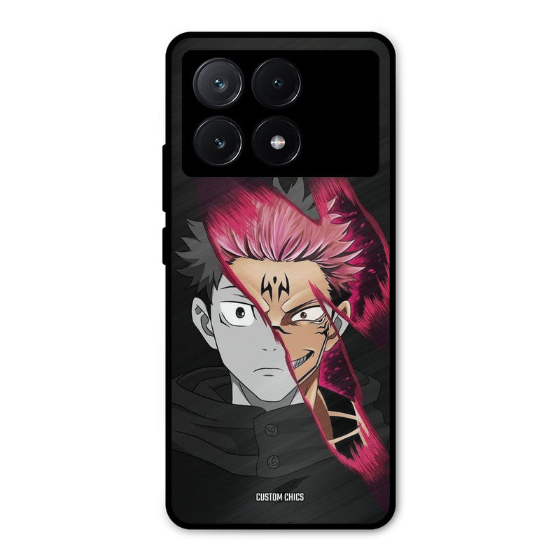 Yuzi Plus Sukuna Poco X6 Pro Mobile Back Cover - Anime PrintShield Case