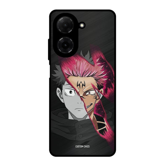 Yuzi Plus Sukuna Poco C71 Mobile Back Cover - Anime PrintShield Case