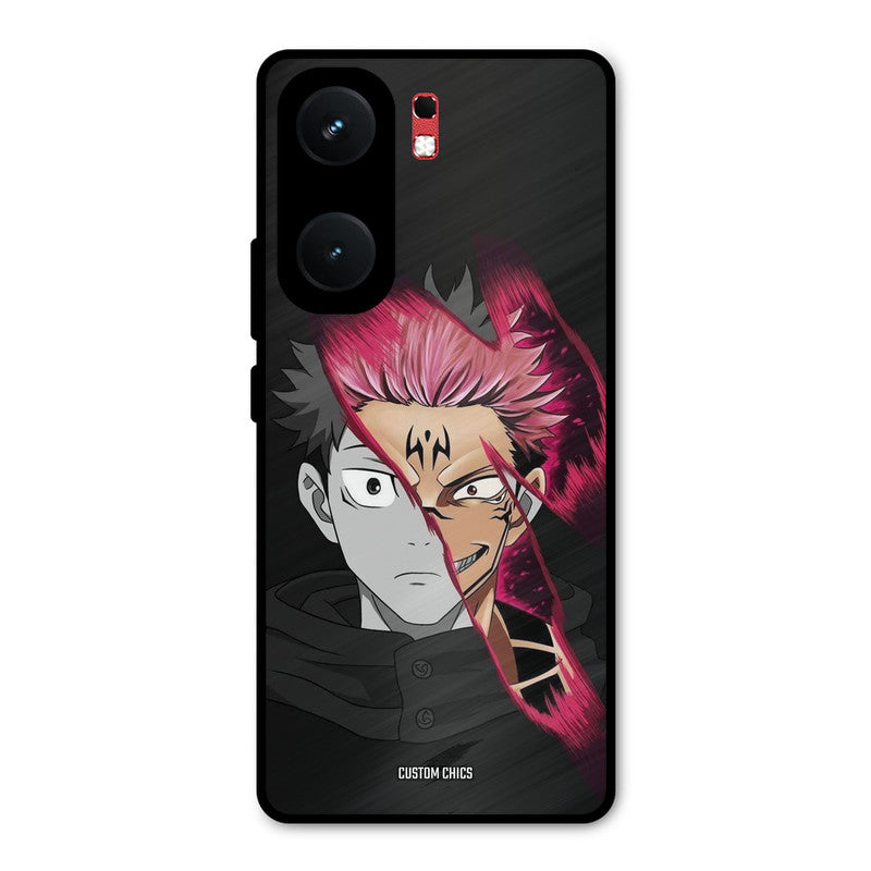 Yuzi Plus Sukuna iQOO Neo 9 Pro Mobile Back Cover - Anime PrintShield Case