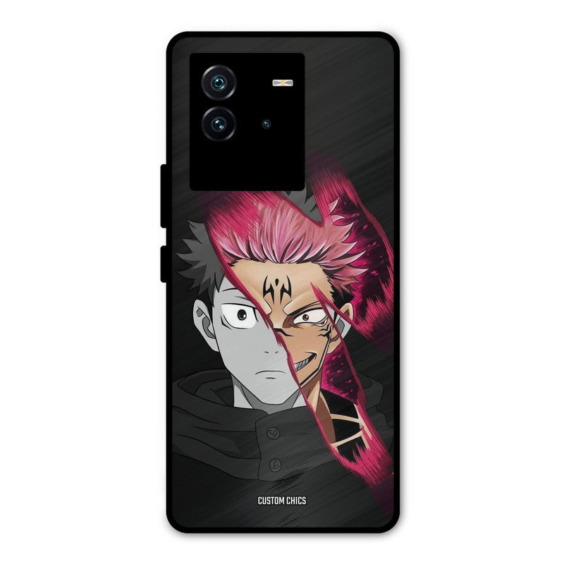 Yuzi Plus Sukuna iQOO Neo 6 5G Mobile Back Cover - Anime PrintShield Case