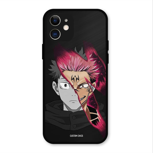 Yuzi Plus Sukuna iPhone 12 Mobile Back Cover - Anime PrintShield Case