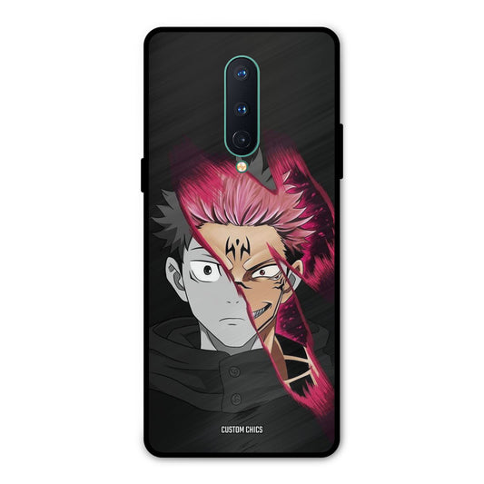 Yuzi Plus Sukuna Oneplus 8 Mobile Back Cover - Anime PrintShield Case
