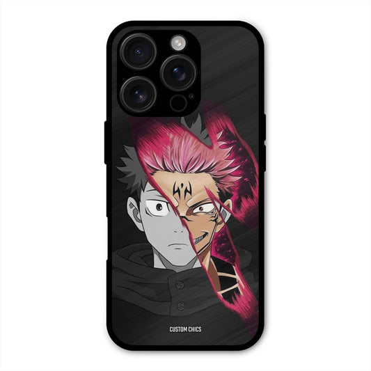 Yuzi Plus Sukuna iPhone 16 Pro Mobile Back Cover - Anime PrintShield Case