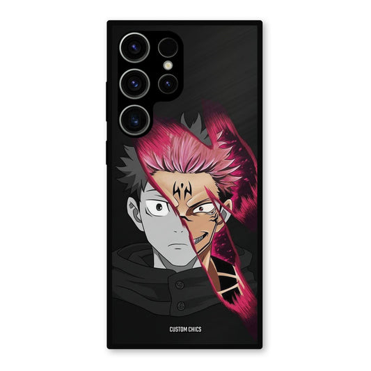 Yuzi Plus Sukuna Samsung Galaxy S23 Ultra Mobile Back Cover - Anime PrintShield Case