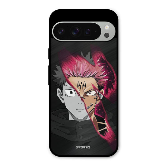 Yuzi Plus Sukuna Google Pixel 9 Pro XL Mobile Back Cover - Anime PrintShield Case