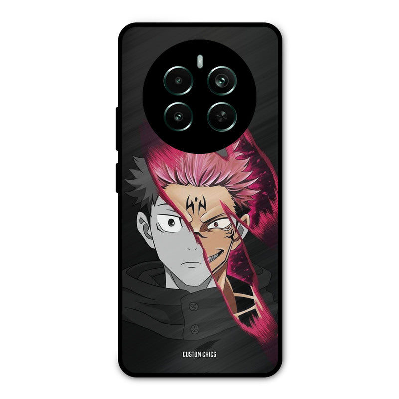 Yuzi Plus Sukuna Realme 12 Plus Mobile Back Cover - Anime PrintShield Case