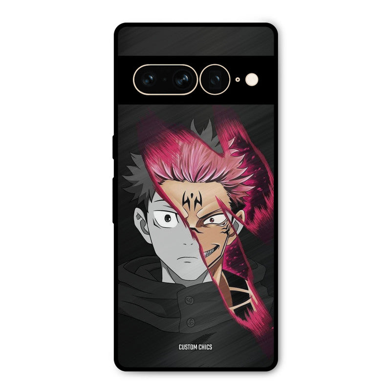 Yuzi Plus Sukuna Google Pixel 7 Pro Mobile Back Cover - Anime PrintShield Case