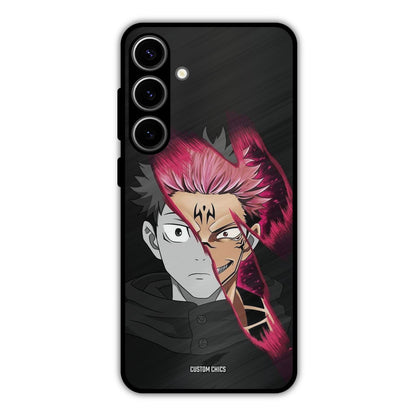 Yuzi Plus Sukuna Samsung Galaxy S24 Plus Mobile Back Cover - Anime PrintShield Case