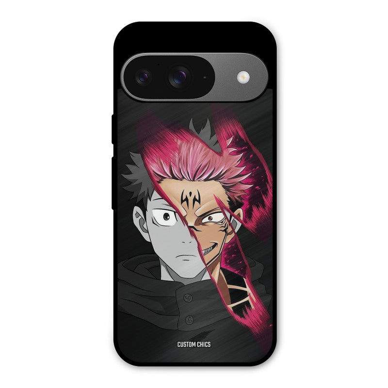 Yuzi Plus Sukuna Google Pixel 9 Mobile Back Cover - Anime PrintShield Case