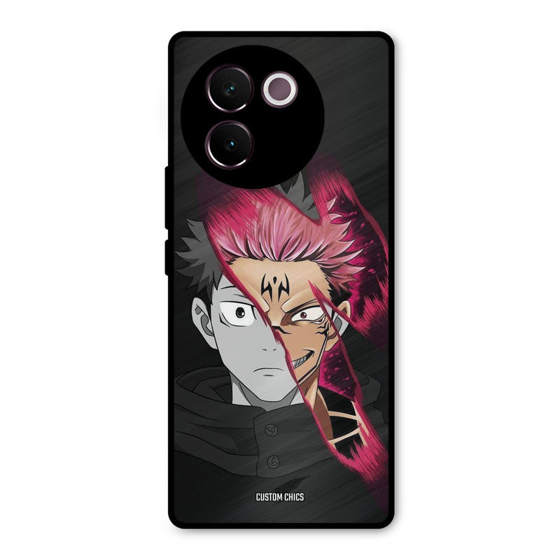 Yuzi Plus Sukuna Vivo V30e Mobile Back Cover - Anime PrintShield Case