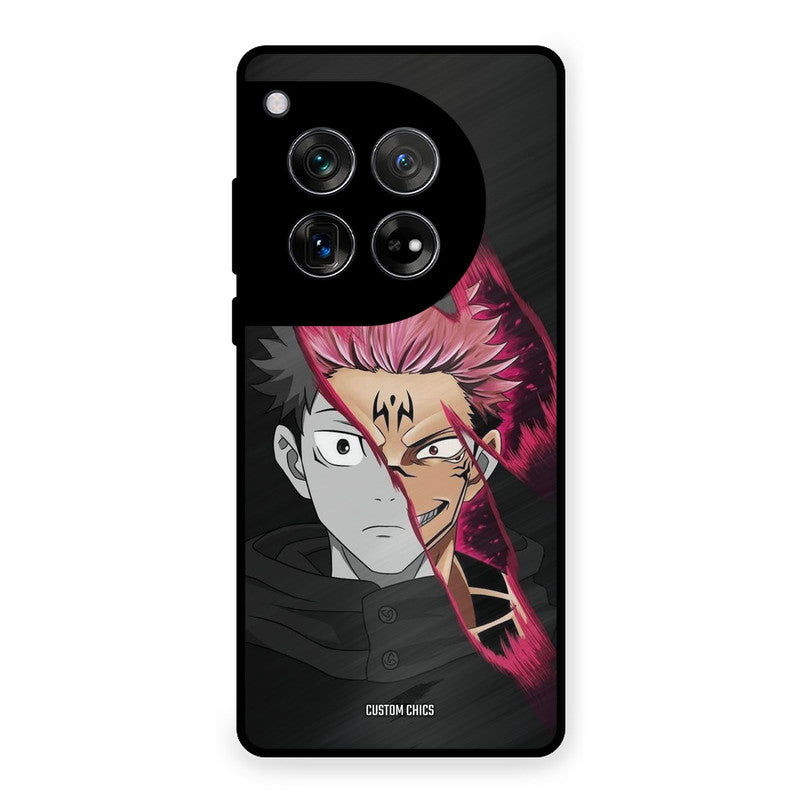 Yuzi Plus Sukuna OnePlus 12 Mobile Back Cover - Anime PrintShield Case