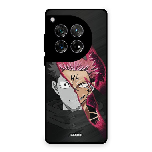Yuzi Plus Sukuna OnePlus 12 Mobile Back Cover - Anime PrintShield Case