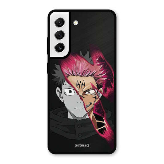 Yuzi Plus Sukuna Samsung Galaxy S21 FE 5G (2023) Mobile Back Cover - Anime PrintShield Case