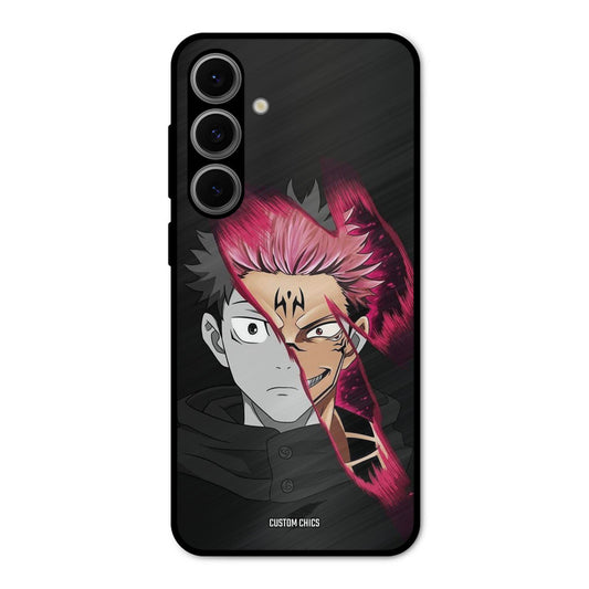 Yuzi Plus Sukuna Samsung Galaxy S24 Mobile Back Cover - Anime PrintShield Case