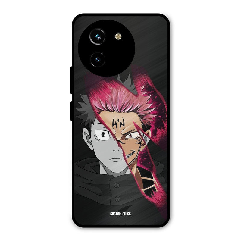 Yuzi Plus Sukuna Vivo Y200i Mobile Back Cover - Anime PrintShield Case