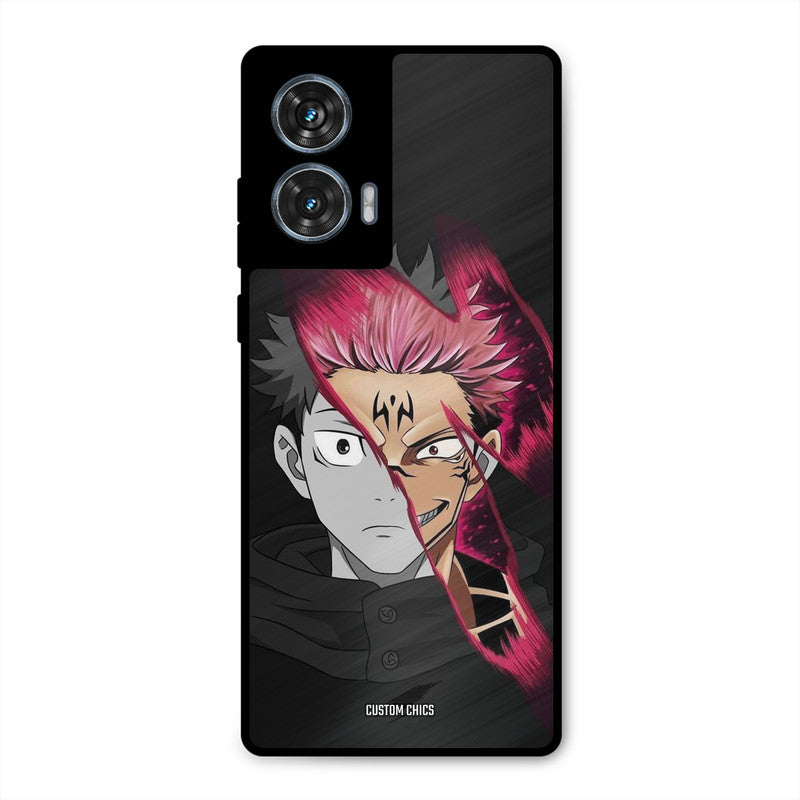 Yuzi Plus Sukuna Motorola Edge 50 Fusion Mobile Back Cover - Anime PrintShield Case