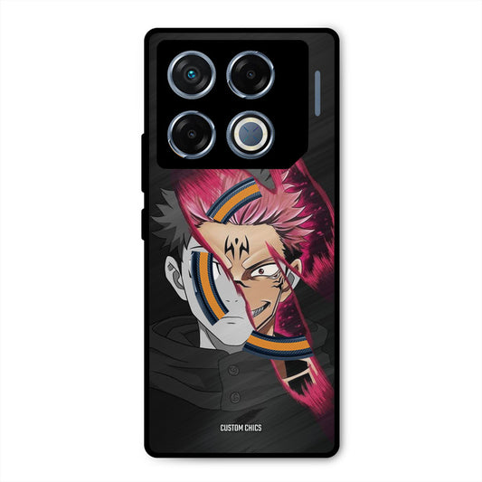 Yuzi Plus Sukuna Infinix GT 20 Pro Mobile Back Cover - Anime PrintShield Case