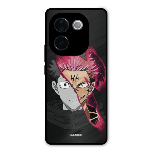 Yuzi Plus Sukuna iQOO Z9s Pro Mobile Back Cover - Anime PrintShield Case