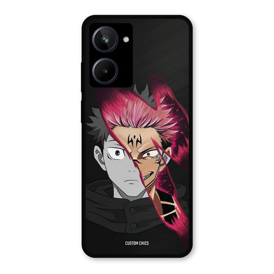 Yuzi Plus Sukuna Realme 10 Mobile Back Cover - Anime PrintShield Case