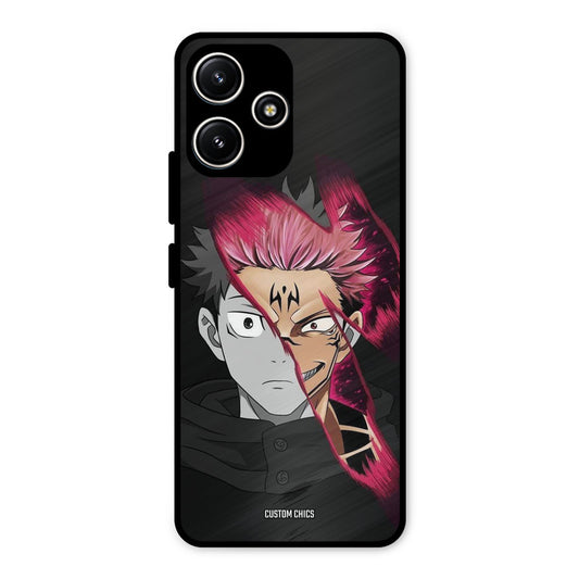 Yuzi Plus Sukuna Redmi 12 5G Mobile Back Cover - Anime PrintShield Case
