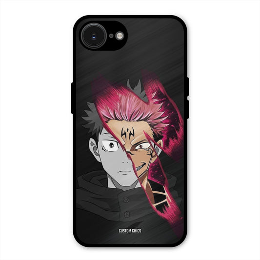 Yuzi Plus Sukuna iPhone 16e Mobile Back Cover - Anime PrintShield Case