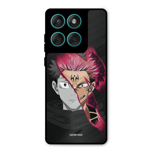 Yuzi Plus Sukuna Motorola Edge 60 Mobile Back Cover - Anime PrintShield Case