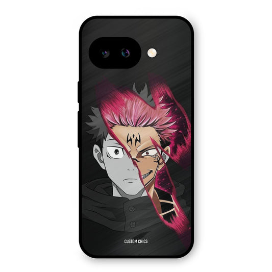 Yuzi Plus Sukuna Google Pixel 9A Mobile Back Cover - Anime PrintShield Case