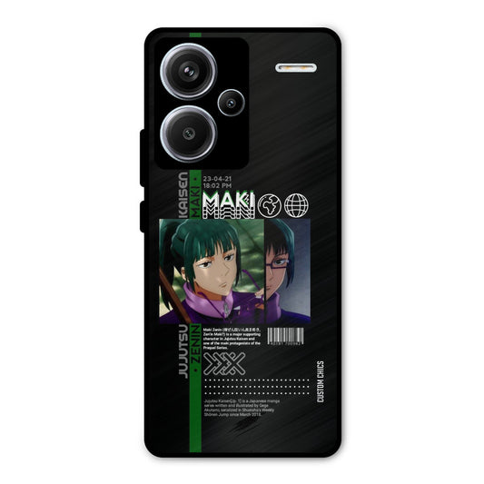 Zenin Maki Redmi Note 13 Pro Plus Mobile Back Cover - Anime PrintShield Case