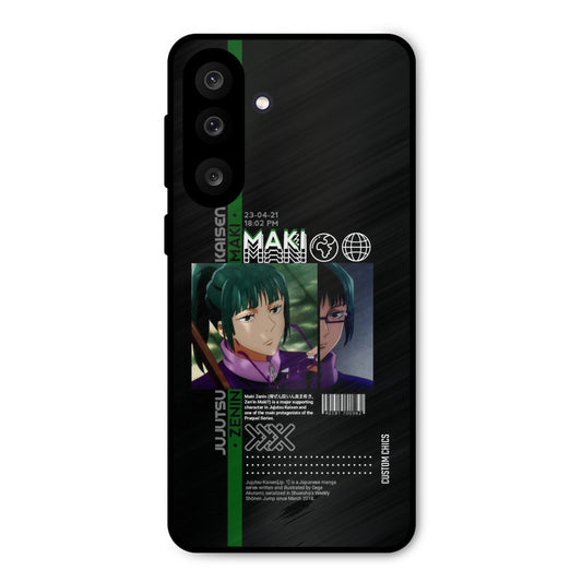 Zenin Maki Samsung Galaxy M56 Mobile Back Cover - Anime PrintShield Case
