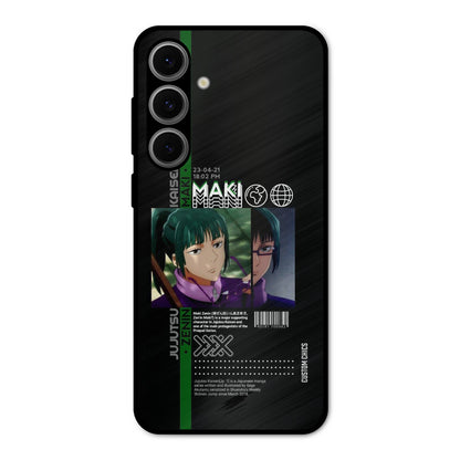 Zenin Maki Samsung Galaxy S24 FE Mobile Back Cover - Anime PrintShield Case