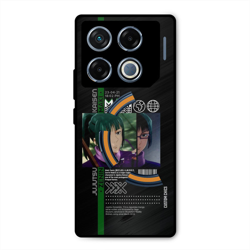 Zenin Maki Infinix GT 20 Pro Mobile Back Cover - Anime PrintShield Case