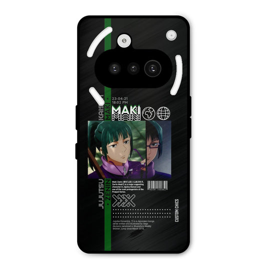 Zenin Maki Nothing Phone 3A Mobile Back Cover - Anime PrintShield Case