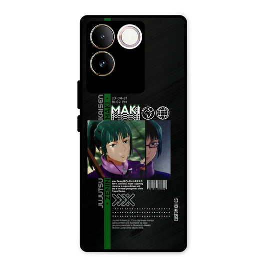 Zenin Maki Vivo T2 Pro Mobile Back Cover - Anime PrintShield Case