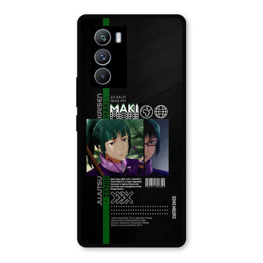 Zenin Maki iQOO 9SE Mobile Back Cover - Anime PrintShield Case