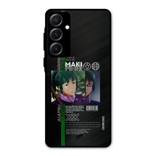 Zenin Maki Samsung Galaxy A55 5G Mobile Back Cover - Anime PrintShield Case
