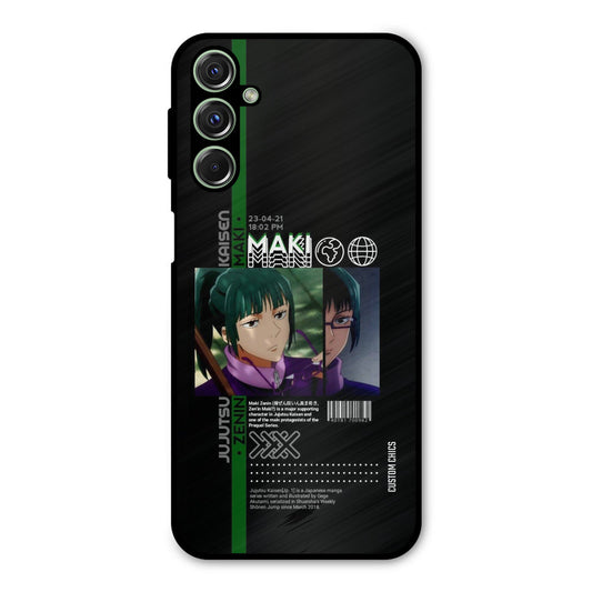 Zenin Maki Samsung Galaxy M34 Mobile Back Cover - Anime PrintShield Case