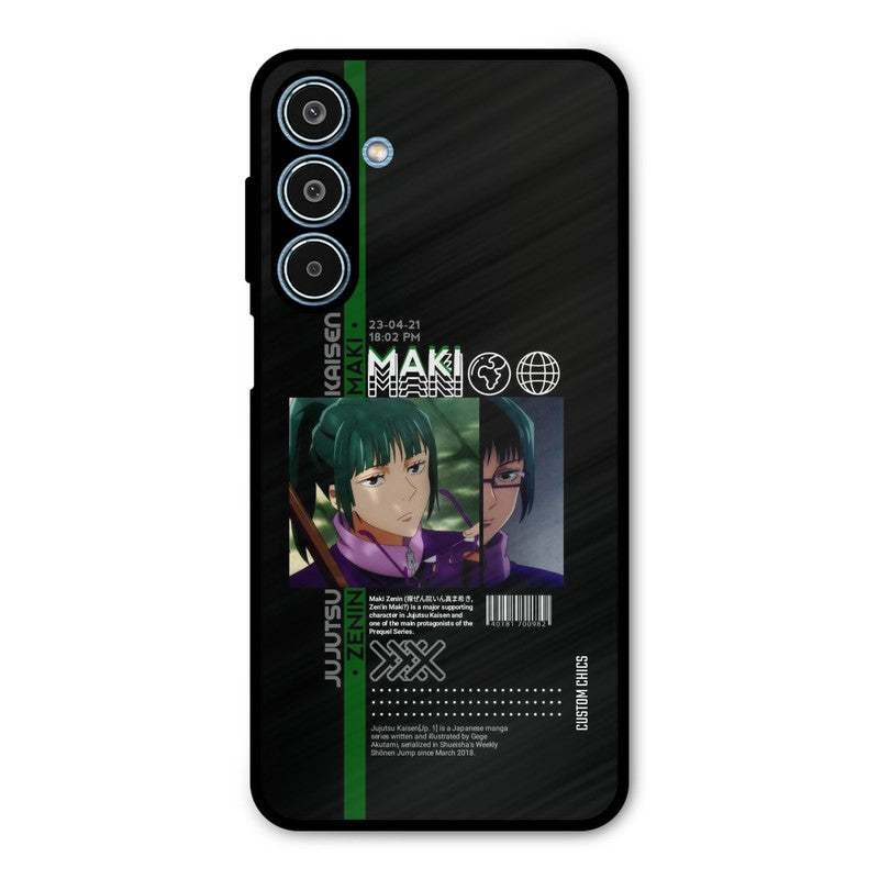 Zenin Maki Samsung Galaxy M35 5G Mobile Back Cover - Anime PrintShield Case