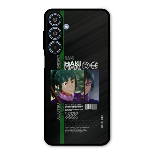 Zenin Maki Samsung Galaxy M35 5G Mobile Back Cover - Anime PrintShield Case