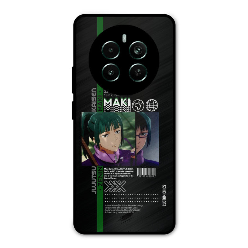 Zenin Maki Realme 12 Plus Mobile Back Cover - Anime PrintShield Case